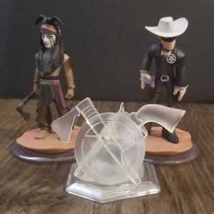 Disney Infinity Lone Ranger playset with game crystal